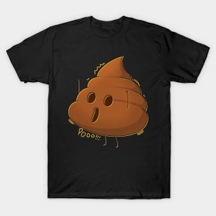 poooo!!!  - kawaii poop T-Shirt